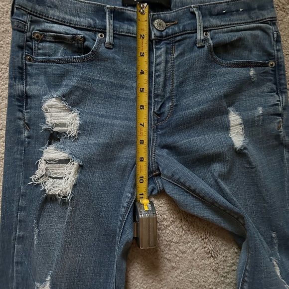 Women’s Express Stretch Performance Mid Rise Ankle Legging Jeans - Picture 6 of 8